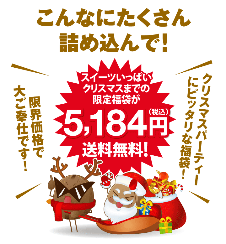 こんなにたくさん詰め込んで送料無料で!