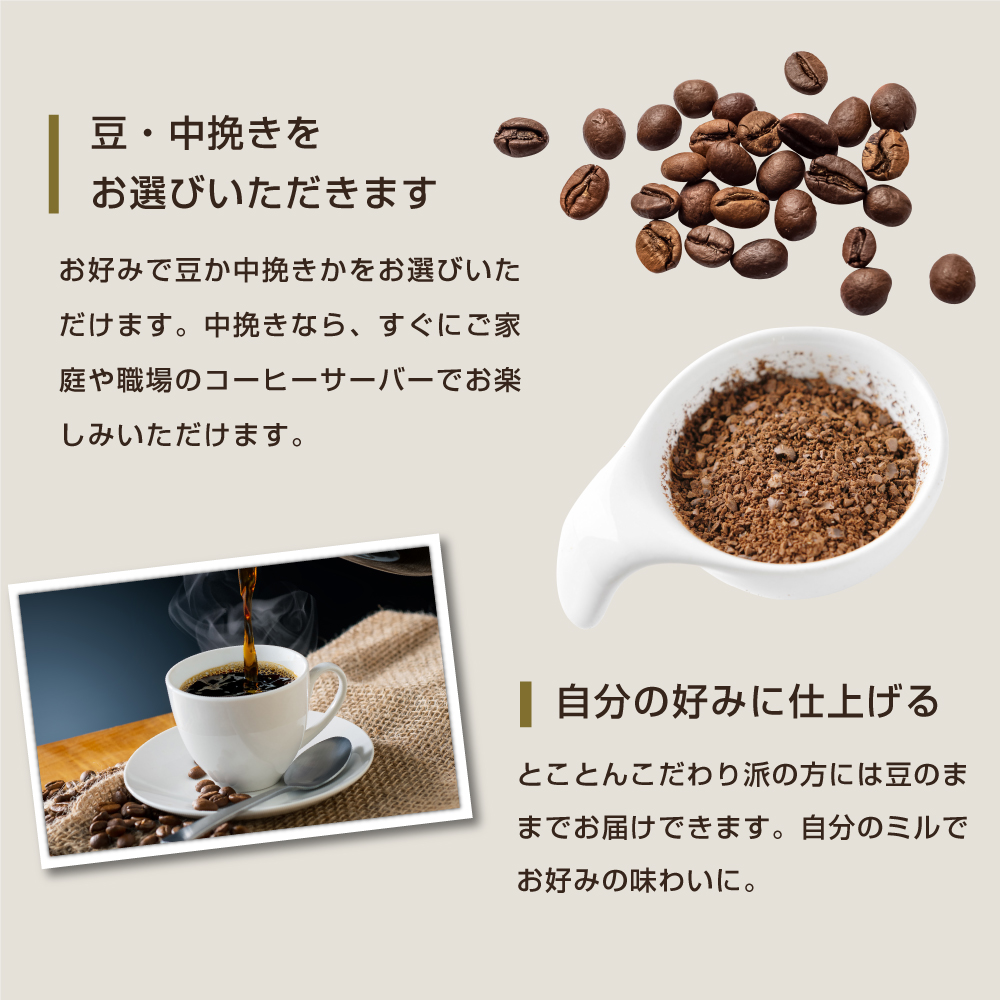 信頼 コーヒー豆 コーヒー 粉 アイスコーヒー ブレンド 1kg 500g×2袋 珈琲豆